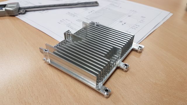 Heat Sink - HE30 Aluminium