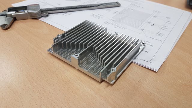 Heat Sink - HE30 Aluminium